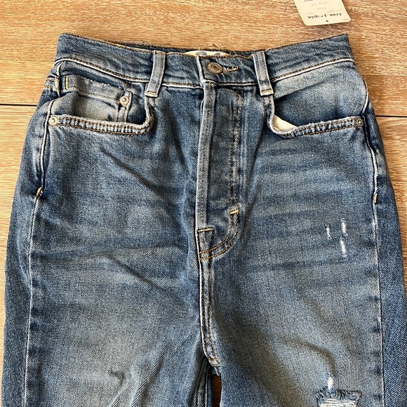 Free People Phoenix Ripped Skinny Jeans Women's Denim Size 26 - Picture 3 of 14
